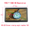 Leadstar & ASPURE Rechargeable HD 10.8 Inch Mini Tv Monitor DVBT2 ISDBT ATSC Portable Tv HDMI Input Player For Home Car Outdoor