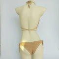 Bikini Set Woman Crochet Shell Tassel Top And Seashell | SAMAG