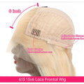 360 Lace Frontal Wig 613 Blonde 13x4 13x6 Body Wave Lace Front Wig Preplucked Brazilian Lace Front Human Hair Wigs 30 32 38 Inch