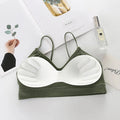 Seamless Women Sports Bra Running Bralette Padded Vest Elastic Brassiere  Fitness Gym Underwear Bra Top