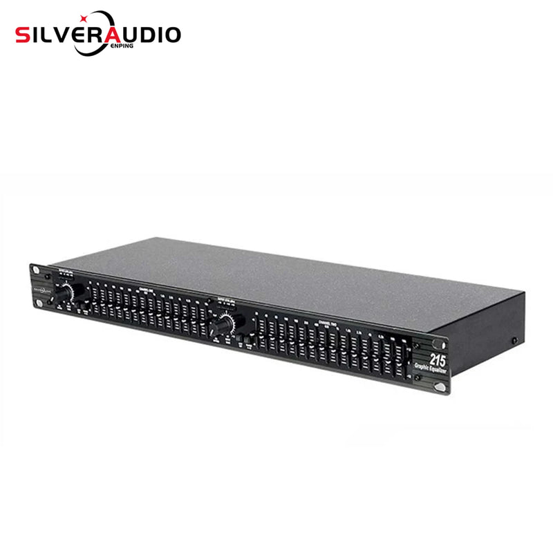 GAX-215 Professional sound equipment professional audio equalizer Dual 15 Band Graphic Equalizer Power equalizer dj equipment
