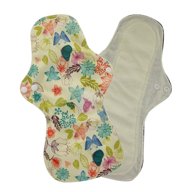Reusable Urinary Incontinence Menstrual Pads Heavy Flow Large Size Breathable Cloth Napkin Waterproof Overnight Sanitary Pads
