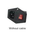 3D Printer Parts Accessories Rocker Switch Power Connector Plug Power Socket Switch Voltage Current 15 A 220 V / 110 V