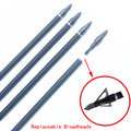 28"30"31" Archery Pure Carbon arrows Spine 300 400 | SAMAG