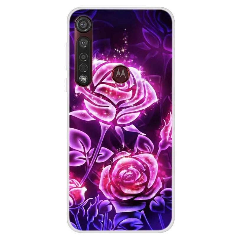 For Motorola Moto G8 Power Case Shockproof Soft silicone TPU Back Cover For Moto G8 Power Lite Phone Cases Case G8 Plus Cartoon