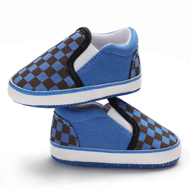 Canvas Sneakers Baby Boy Girl Shoes First Walkers Infant Toddler Anti-Slip Soft Sole Classical Newborn Baby Shoes 0-18 Month