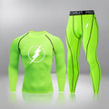 Men's Warm Base Coat Thermal Underwear Set Winter Cosy Line For Hunting Hiking Active Sports Track And Field Team,Football Sport