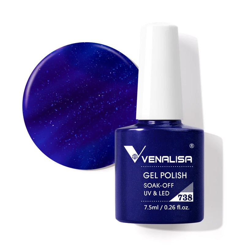 VENALISA Non Cleansing Topcoat Nail Art 7.5ml Soak off Base Coat Foundation No Wipe Top Coat Nail Gel Funny Bunny Gel Varnish