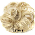 Jeedou Messy Bun Chignon Donut Hair Pad Elastic Hair Rope Rubber Band Synthetic Hairpiece Hair Accessories for Women
