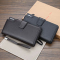 New Card Holder Men Wallets Business Long Design Quality Fashion Casual Men Purse Zipper Multi-function Wallets