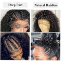 Siyun Show Loose Deep Wave Wig 30 Inch 13X6 HD Transparent Lace Frontal Wig 250 Density Lace Front Human Hair Wigs For Women