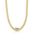 Hiphop Heavy Cuban Link Chains Necklaces Male Gold Color Stainless Steel Long Neck Necklace For Men Women Jewelry 2023 Collares