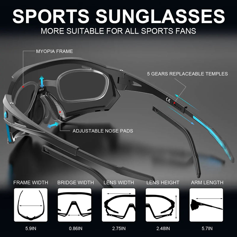 X - TIGER New Cycling Glasses MTB Bike Protection Eyewear - View 2 | SAMAG