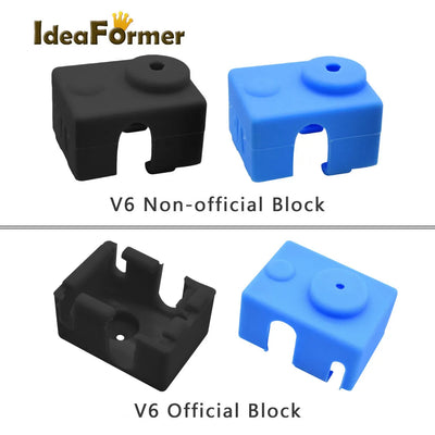 V6 Silicone Sock 3D Printer Parts Support E3D V6 PT100 | SAMAG