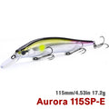 TSURINOYA 115mm 17.2g Suspending Minnow Fishing Lure - View 16 | SAMAG