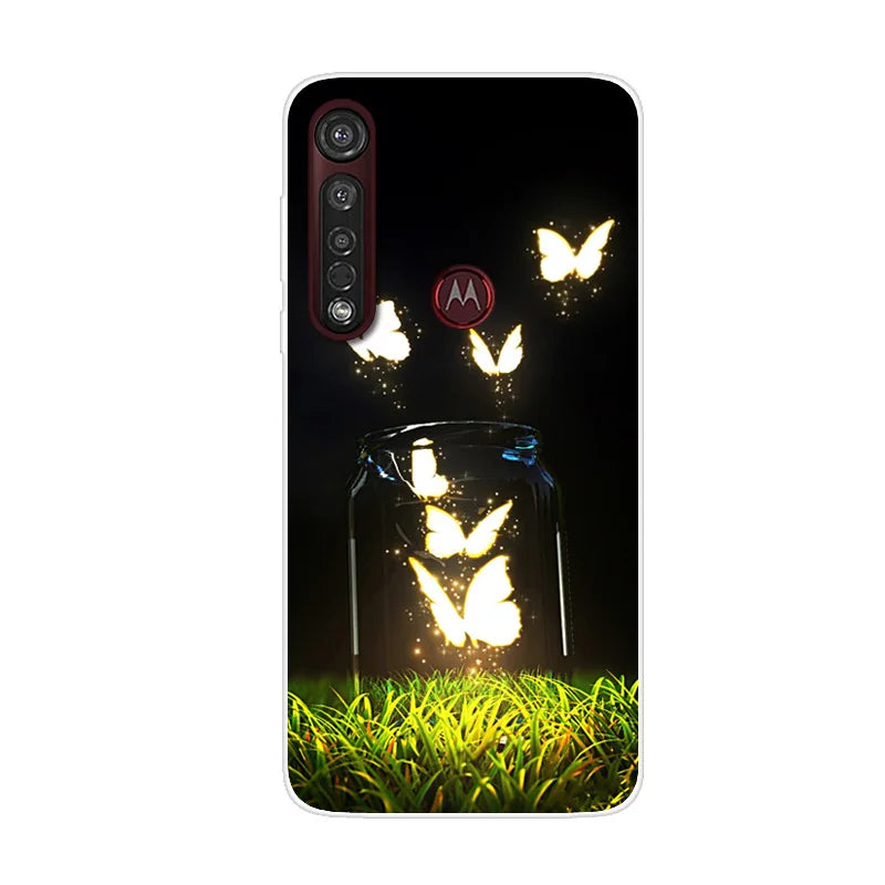 For Motorola Moto G8 Power Case Shockproof Soft silicone TPU Back Cover For Moto G8 Power Lite Phone Cases Case G8 Plus Cartoon