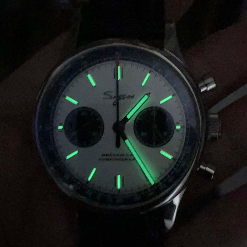 Limited Edition Official Pilot Mechanical Watch Chronograph ST19 Original Military 40MM Men Wristwatch - Visuel 4 | SAMAG