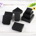 24pcs Jewelry Box for Necklace Earrings Ring Bracelet Boxes Engagement Birthday Gift Packaging Paper Jewellery Organizer Display