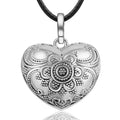 Eudora Harmony Ball Pendant Necklace Pregnancy Chime Ball Mexcian Bola Pendants Wishing Balls Fine Jewelry for Women Best Gift