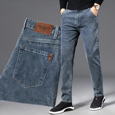 ICPANS Autumn Summer Denim Jeans Men Straight Stretch | SAMAG