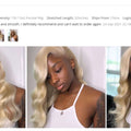 360 Lace Frontal Wig 613 Blonde 13x4 13x6 Body Wave Lace Front Wig Preplucked Brazilian Lace Front Human Hair Wigs 30 32 38 Inch