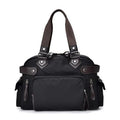 Men's Shoulder Bag Nylon Material British Casual Fashion School Style High Quality Multi-function Large Capacity Design