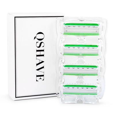 QShave Green Series Blade Lady Personalized Shaving Razor | SAMAG