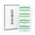 QShave Green Series Blade Lady Personalized Shaving Razor X5 USA Blade Women Razor Blade, 4 / 8 /16 Cartridges