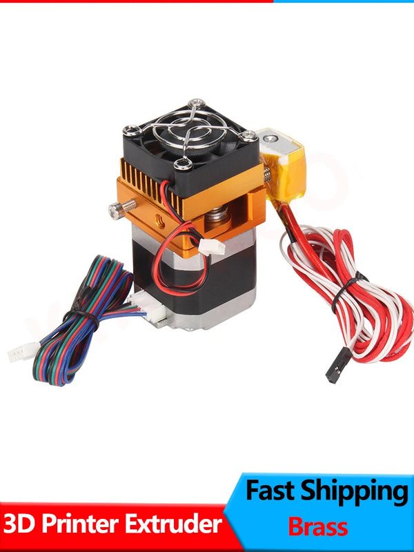 3D Printer Accessories Pla Supplies MK8 Extruder Full Metal Kit Nozzle Prusa I3 Nozzle Brass