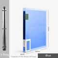 Fashion Colors Ring Binder A4 File Folder Folder 2-Rings Office Document Organizer File Storage A4 Binder Folder With Rings