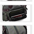 Men's Shoulder Bag Nylon Material British Casual Fashion School Style High Quality Multi-function Large Capacity Design