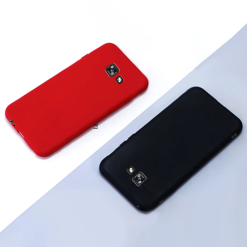 For Samsung Galaxy A5 2015 2016 2017 Case Soft Matte Silicone Case Cover For Samsung A510 A510F A520F Phone Case