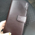 New Card Holder Men Wallets Business Long Design Quality Fashion Casual Men Purse Zipper Multi-function Wallets