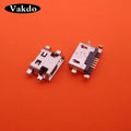 50-100pcs Micro Mini USB Charging Jack Socket Data Port for Lenovo A708t S890 Alcatel 7040N HuaWei G7 G7-TL00 Charger Connector