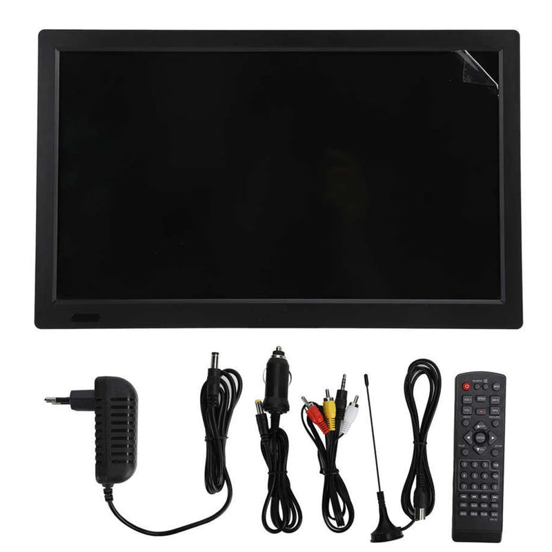 Rechargeable LEADSTAR 13 Inch Portable Mini Tv With DVB-T2 H265/Hevc 10 Bit Code Dolby AC3 HDMI INPUT 1366x768 16:9 Digital TV