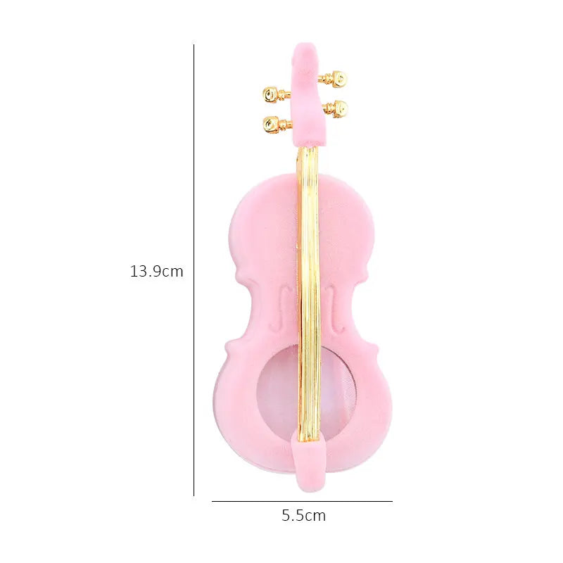 One Piece Velvet Jewelry Box Gift Box Container Wedding Ring Box Ring Case Earrings Holder For Jewelry Display & Gift Package