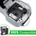 6/9/12/19/24mm 45013 Tape Compatible for Dymo D1 45013 - Visuel 4 | SAMAG