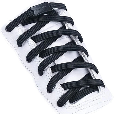 No Tie Shoe laces Elastic Sneakers Flat Shoelaces | SAMAG