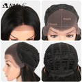 Noble 13x4 Lace Front Wig Synthetic 28 inch Long wavy ombre blonde Wigs For Women Ombre Lace Front Wig Synthetic Lace Front Wig