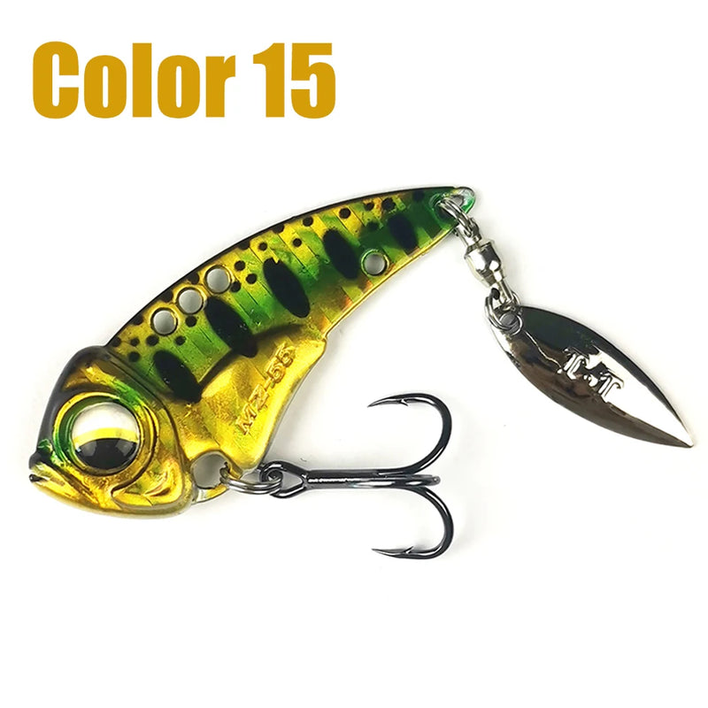 Castfanatic MZ55 MZ60 Metal VIB Blade Glow Cicada Lure | SAMAG