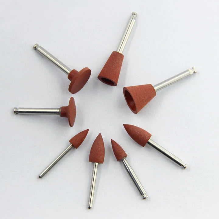 Dental Silicone Grinding Head Amalgam/Metal Polisher For Low-Speed Handpiece Contra angle Composite Teeth Polishing RA Stone