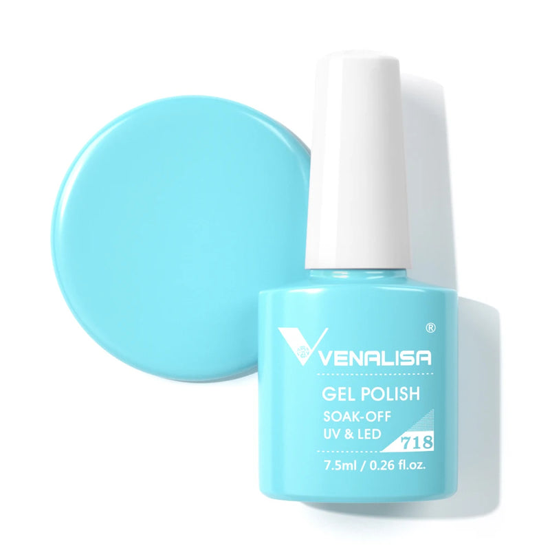 VENALISA Non Cleansing Topcoat Nail Art 7.5ml Soak off Base Coat Foundation No Wipe Top Coat Nail Gel Funny Bunny Gel Varnish