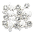 10 pcs Enamel charms antique bronze metal watch pendants fit diy necklace bracelet charms for Jewelry making W80