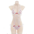 AniLV Sweetheart Strawberry Series Swimsuit Beach Bikini Costume Anime Cute Girl Pajamas Lingerie Uniform Set Cosplay