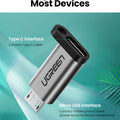 Ugreen USB Type-C Adapter Type C To Micro USB Female To Male Converters For Xiaomi Samsung Charger Data Cable USBC USB C Adapter