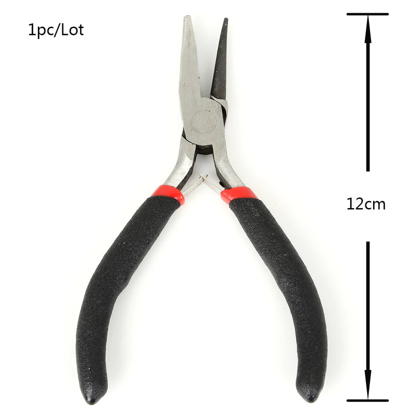 1 - 3Pcs/Set Jewelry Making Pliers Set Stainless Steel Needle Nose Hand Tool Black 11 - 13cm - Visuel 18 | SAMAG