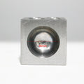 PHYHOO Dapping Block Square with Polished High Carbon Steel Cavities Bell Making Punching Tools Jewelry Making Tools
