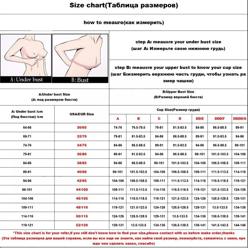 2021 New Embroidery Women Bra Sets Lace Push Up Underwear Brief 34/75 36/80 38/85 40/90 42/95 44/100 BCDE Cup Plus Size Lingerie