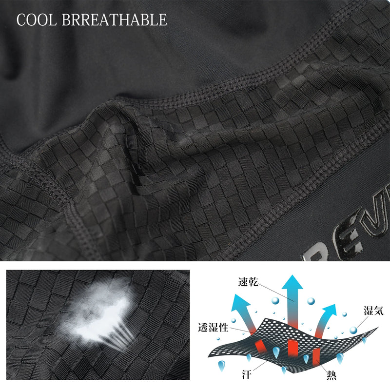 DAREVIE Men's Cycling Shorts 3D Gel Pad PRO Level 6H Ride | SAMAG