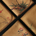 Painted Tea Towel  Absorbent Rag Thickened Table Cleaning Tea Cloth Cotton Household Kitchen Cleaning Cloth Dish Cleaning Towels